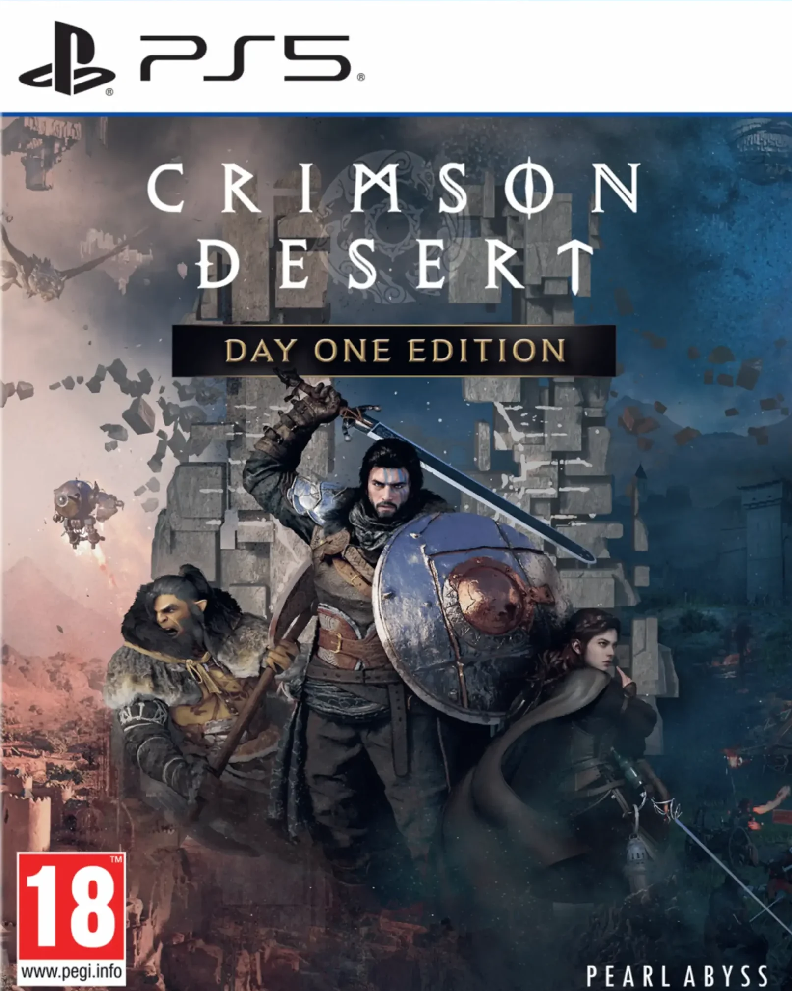 Crimson Desert PS5 portada digital